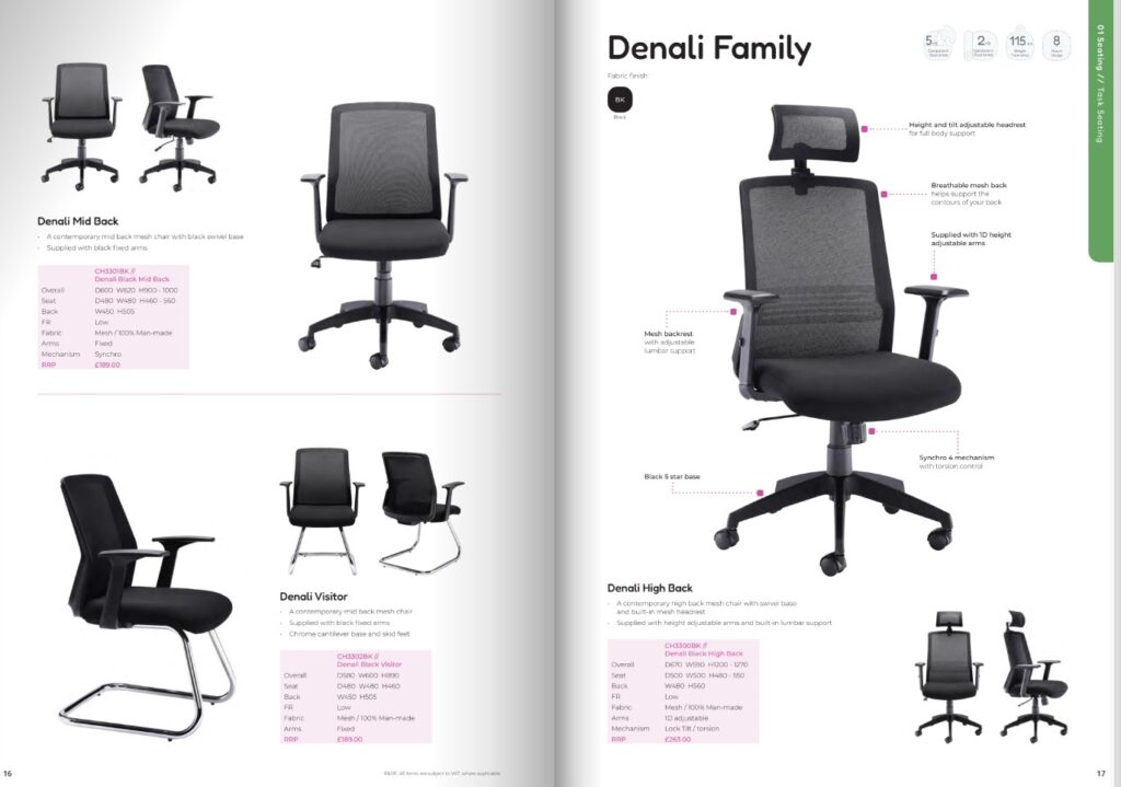 Tc office chair seating furniture