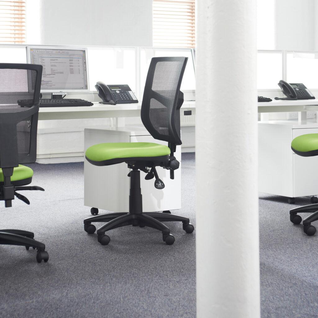 Office Seating / Chairs 3 Metal office chair view 2